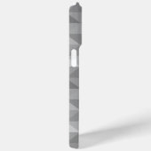 Grijze driehoek geometrische vierkantspatroon Case-Mate iPhone case (Achterkant / Rechts)