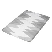 Grijze driehoeken badmat (Gekanteld)