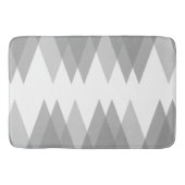 Grijze driehoeken badmat (Voorkant)