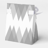 Grijze driehoeken bedankdoosjes (Achterkant)