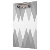 Grijze driehoeken klembord (Links)