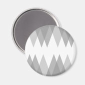 Grijze driehoeken magneet (Voorkant / Achterkant)