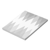 Grijze driehoeken notitieblok (Linkerzijde)