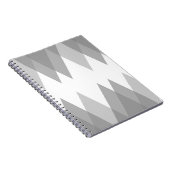Grijze driehoeken notitieboek (Rechterzijde)