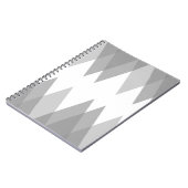 Grijze driehoeken notitieboek (Linkerzijde)