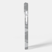 Grijze driehoeken patroon Case-Mate iPhone case (Achterkant / Links)