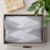 Grijze driehoeken tissuepapier (Geschenk)