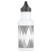 Grijze driehoeken waterfles  (Links)