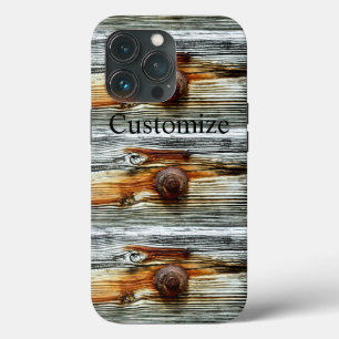 grijze drijfhoutplanken Thunder_Cove Case-Mate iPhone Case