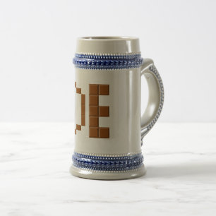 Grijze/DUITSE CHOCOLATCHOPEN Bierpul