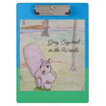 Grijze eekhoorn in het Bos