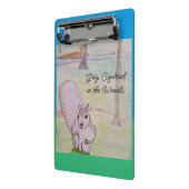 Grijze eekhoorn in het Bos Mini Klembord (Angled2)