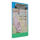 Grijze eekhoorn in het Bos Mini Klembord (Schuin)