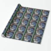 Grijze Eekhoorn Inpakpapier (Uitgerold)