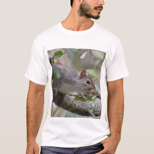 Grijze eekhoorn Let op T-shirt