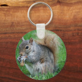 Grijze eekhoorn Sleutelhanger (Voorkant)