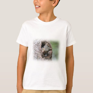 Grijze eekhoorn t-shirt