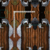 Grijze eekhoorns afspelen stof (Delen)