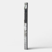 Grijze eend op donker het meer Case-Mate iPhone case (Achterkant / Links)