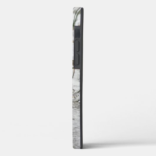 Grijze eend op donker het meer Case-Mate iPhone case (Achterkant / Links)