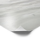 Grijze eend op donker het meer foto afdruk (Hoek)