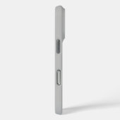 Grijze, eenvoudige minimalistische platte professi Case-Mate iPhone case (Achterkant / Rechts)