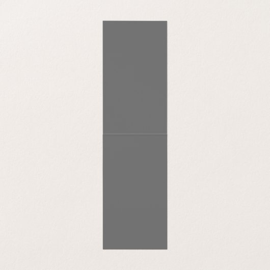 Grijze, eenvoudige minimalistische platte professi visitekaartje (Binnenkant ongevouwen)