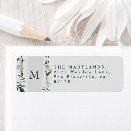 Grijze elegant etiket (Insitu)