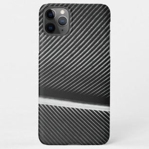 Grijze elegante textuur van wolzilver iPhone 11Pro max hoesje