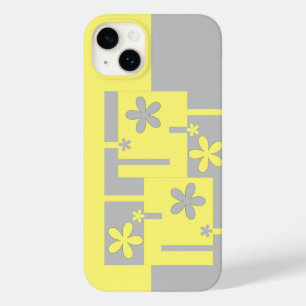 grijze en gele afdruk, Hoesje-Mate iPhone draagtas Case-Mate iPhone 14 Plus Hoesje