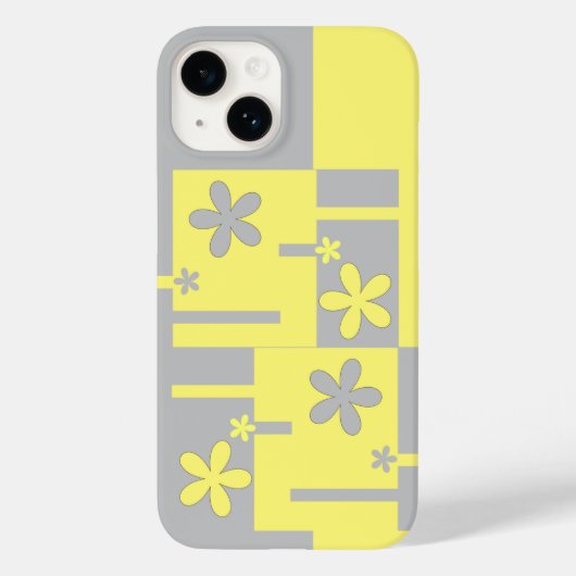 grijze en gele afdruk, Hoesje-Mate iPhone draagtas Case-Mate iPhone Case (Achterkant)
