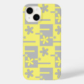 grijze en gele afdruk, Hoesje-Mate iPhone draagtas Case-Mate iPhone Case (Achterkant)