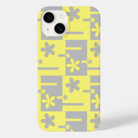 grijze en gele afdruk, Hoesje-Mate iPhone draagtas Case-Mate iPhone Case (Achterkant)