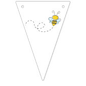 Grijze en gele Bumblebee Vlag Banner (Tweede vlag)