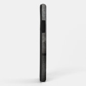 Grijze en gele teksttelefoongevallen Case-Mate iPhone case (Achterkant/rechts)