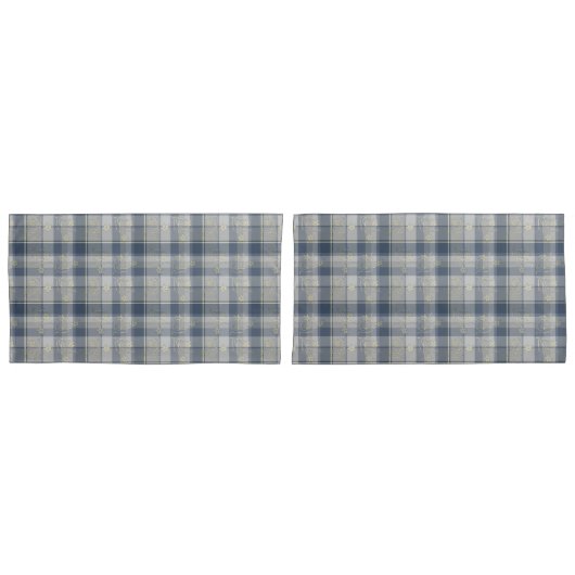 Grijze en gele wervel, Bloem, Paar King Pillowcase Kussensloop (Voorkant-Set)