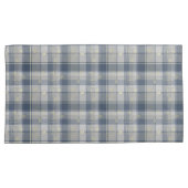 Grijze en gele wervel, Bloem, Paar King Pillowcase Kussensloop (Voorkant-Rechts)