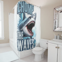 Grijze en Navy Shark Teeth Graffiti Street Design