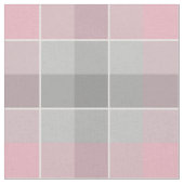 grijze en roze geruite plaid stof (Close Up)