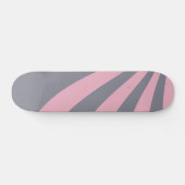 Grijze en roze golf persoonlijk skateboard (Horizontaal)