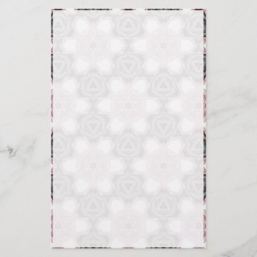 Grijze en roze smederij briefpapier (Voorkant)