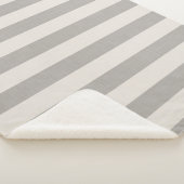 Grijze en snijstrips | Moderne bosbouw Sherpa Deken (3/4)