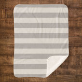 Grijze en snijstrips | Moderne bosbouw Sherpa Deken