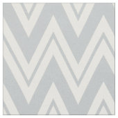 grijze en witte Chevron Pattern Stof (Close Up)