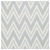 grijze en witte Chevron Pattern Stof (Swatch)