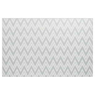 grijze en witte Chevron Pattern Stof