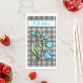 Grijze en witte galg servet (Insitu)