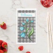 Grijze en witte galg servet (Insitu)