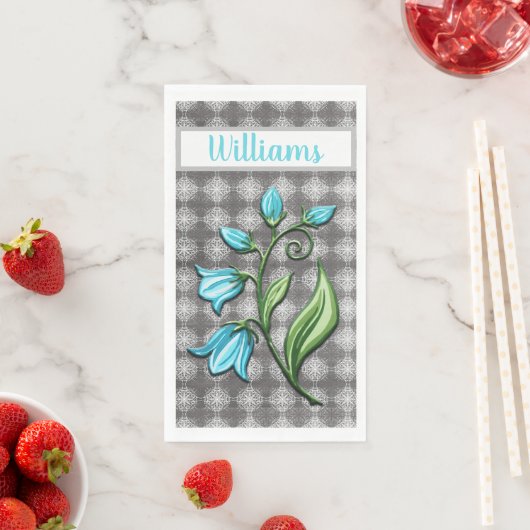 Grijze en witte galg servet (Insitu)