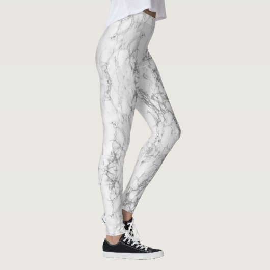 Grijze en witte Leggings (Rechts)